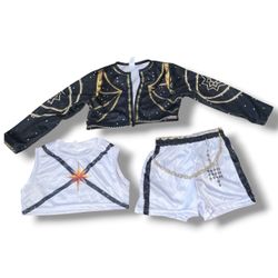 KPop Demon Hunters Rumi Cosplay / Stage Outfit Set – 3-Piece (Size 5-6Y)