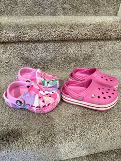 Crocs for girls (sizes 6-7)