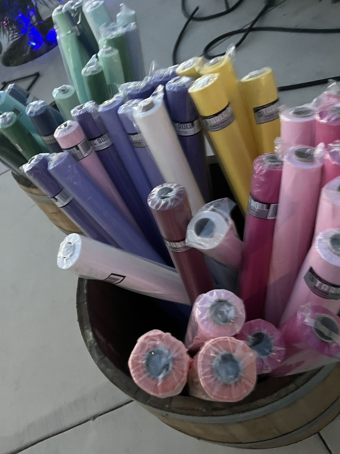 Thick Plastic Table Cover Rolls