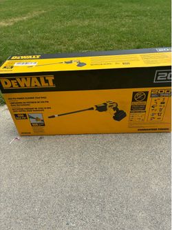 DeWalt pressure washer