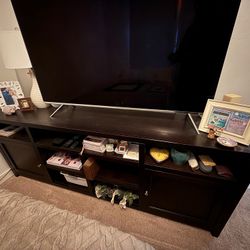 Urban Black 84” 2 Door TV Stand