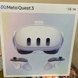 New sealed Meta Quest 3 128gb No Trade 