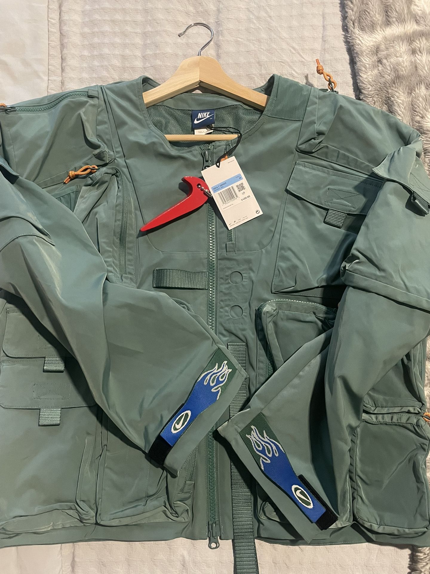 🔥 CPFM x Nike Green Fisherman Jacket (Green) • Size: Medium (M) • Condition: Brand New with Tags (never worn)🔥