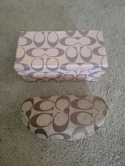 Coach Glasses Case and Box