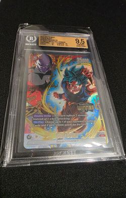 2025 DBS FUSION WORLD ULTIMATE BATTLE VOL.1 WINNER PRIZE SON GOKU BGS 9.5
