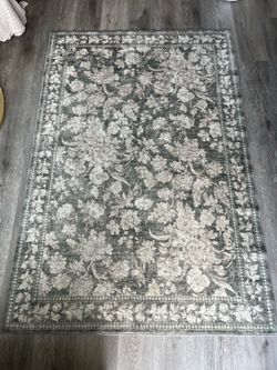 Floral Area Rug