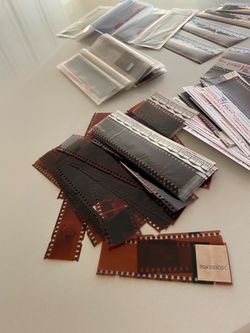 Film Negatives- old color film from 70s-2000