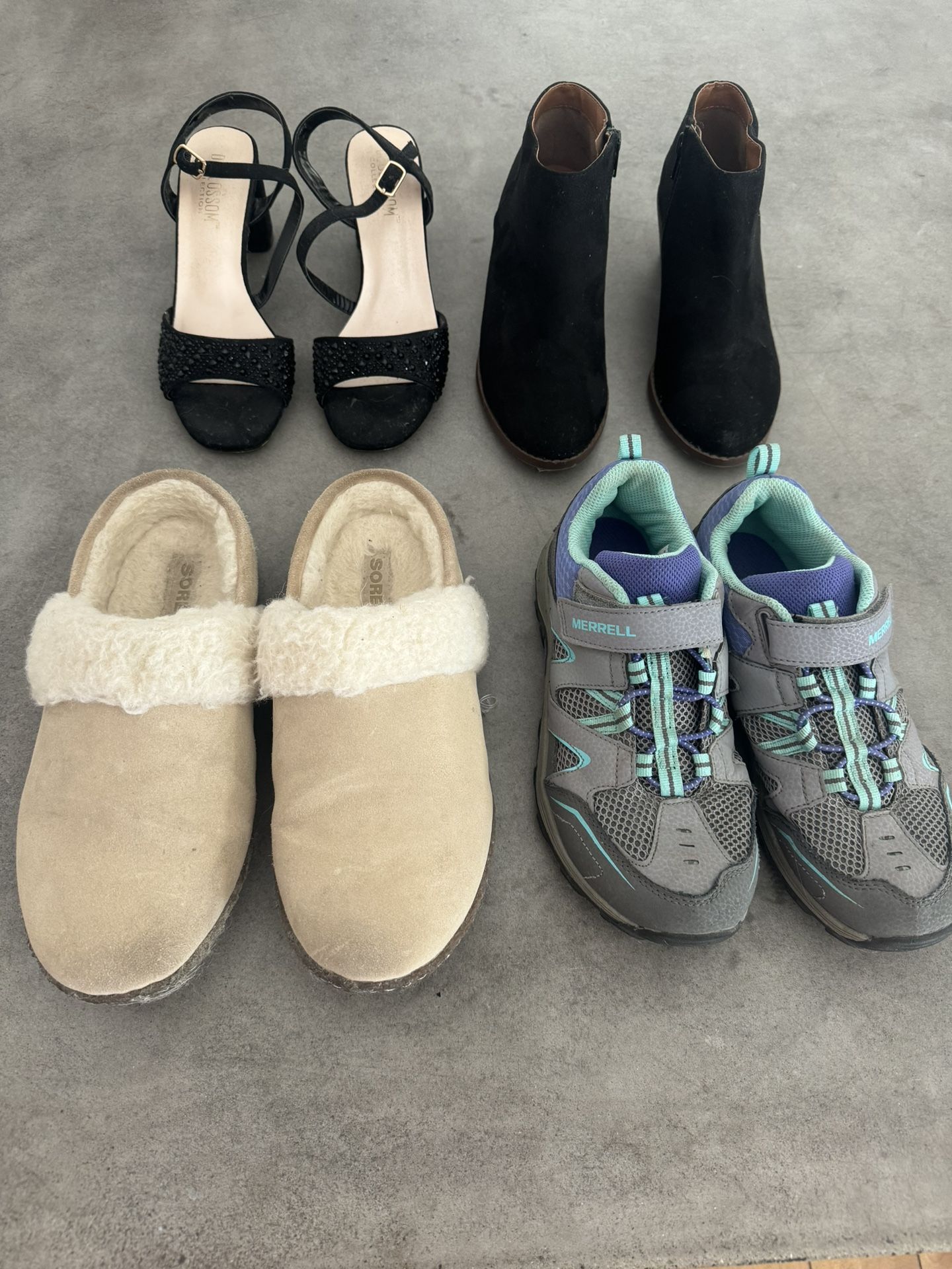 Youth Girl Shoes Sorel, Merrell Hiking