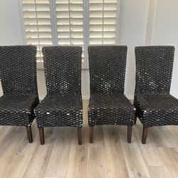 4 Wicker Chairs