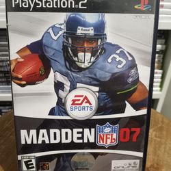 MADDEN NFL 2007