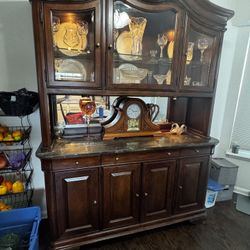 Real Cherry China Hutch 