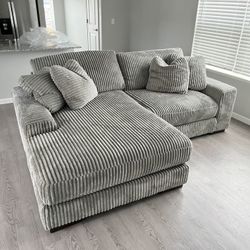 Cozy Corduroy Couch