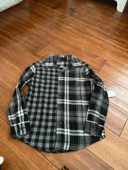 Boys flannel size 4-5 xs