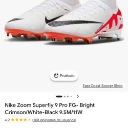NEW CLEATS NIKE SIZE 7 FOR MEN 