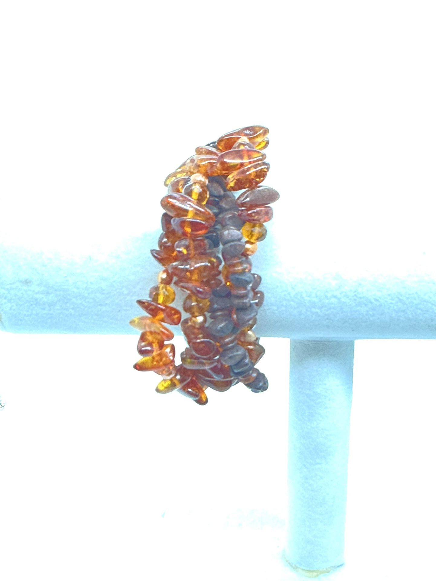 Amber Lucite Bracelet B106