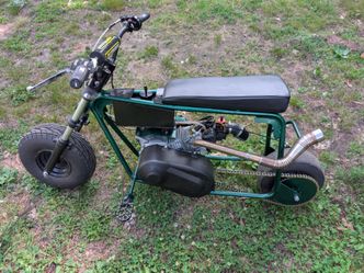 Built mini bike