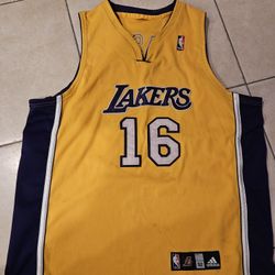 Lakers Gasol Jersey  XL