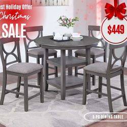 5 Pc Dining Table No Credit Needed $10 Down 