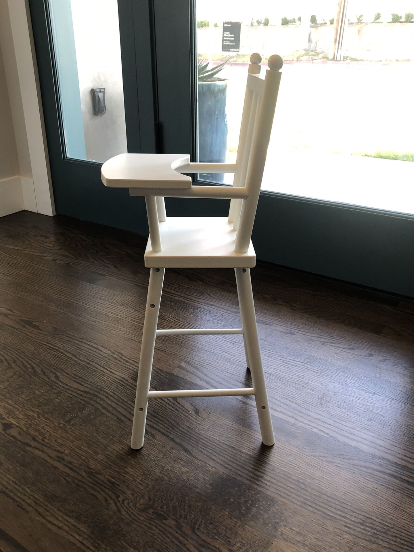 Pottery Barn Baby Doll High Chair - White As New