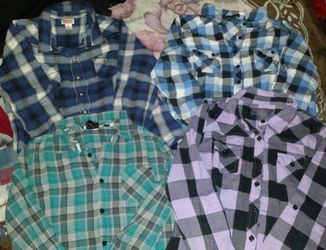 Flannel shirts