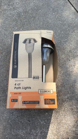 4 Pack of new Solar Yard Lights S.W.Arl