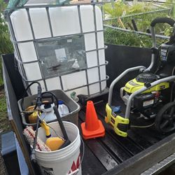 Pressure Cleaning/ Detail Trailer 
