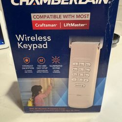 Chamberlain LiftMaster craftsman Wireless Keypad Garage Door Opener