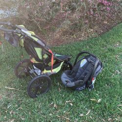 Bob Allterrain Jogging Stroller With Britax Seat