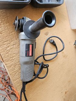 Craftsman Angle Grinder in case