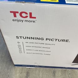 TCL 43 Inch Smart Tv Roku 4K