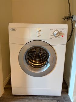 Whirlpool 24" Compact Front-Load Electric Dryer (3.8 cu. ft.)