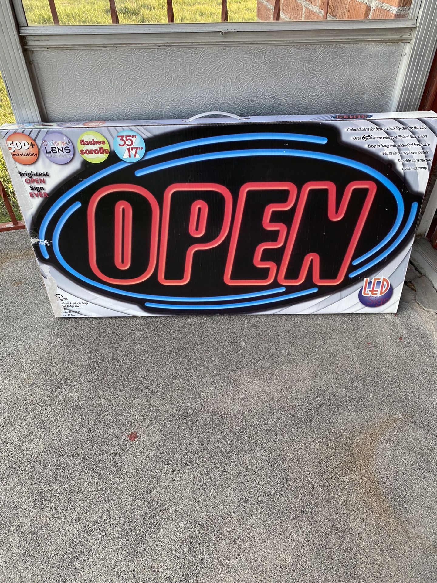 Business OPEN Sign $100