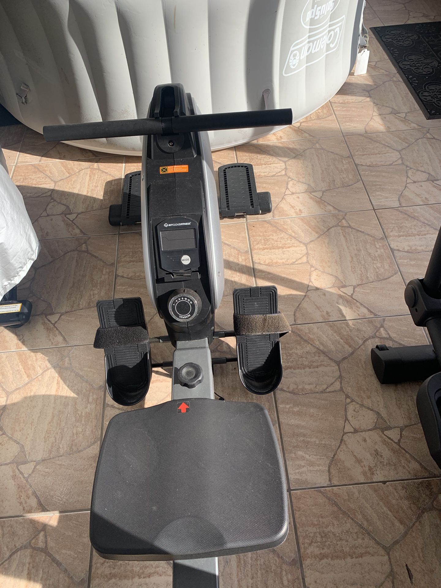 Full Body Machine Rowing 