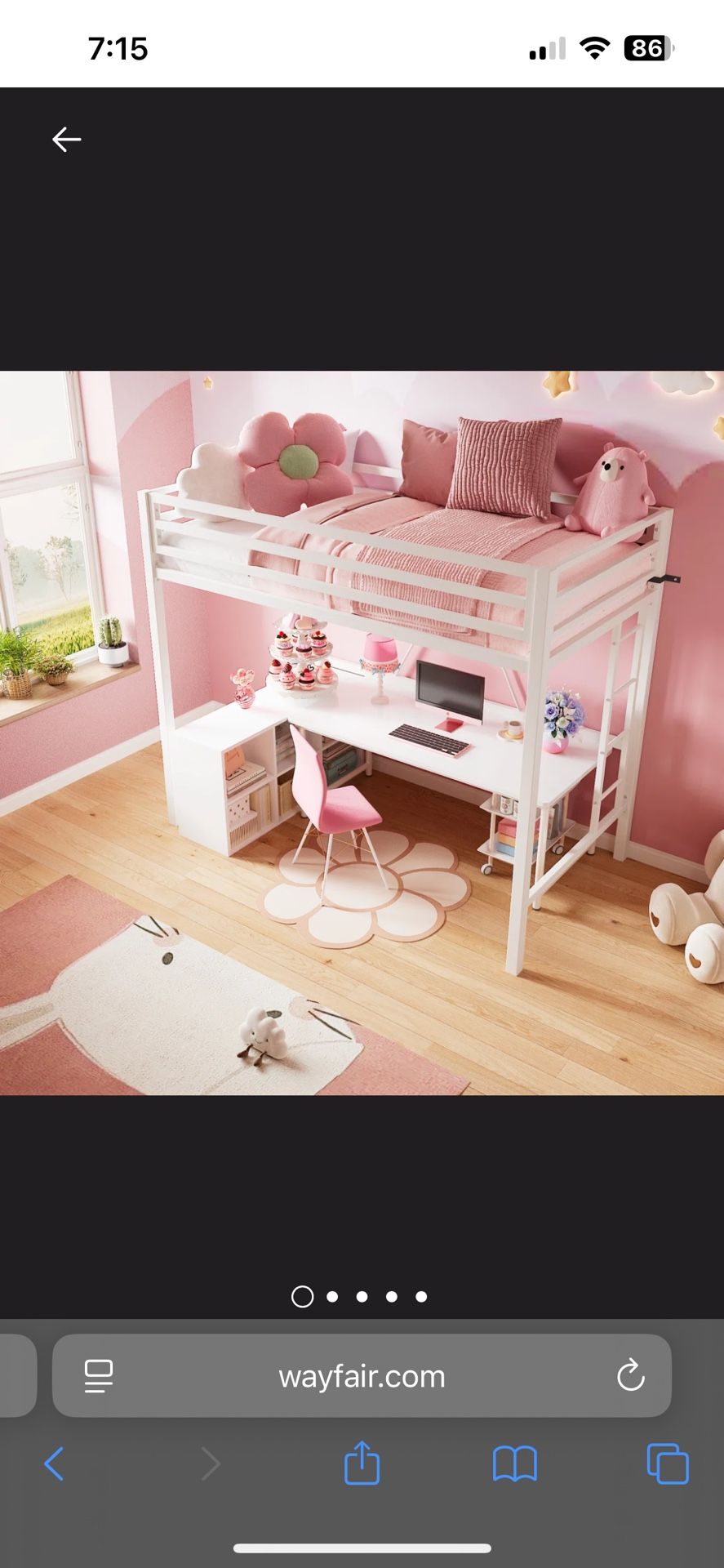 Loft Bunk Bed For Sale. Bed Only