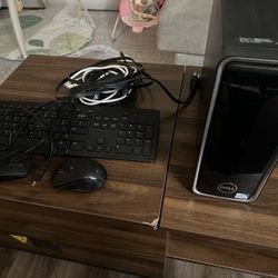 Dell Desktop And Keyboard