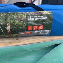 10x10Instant  Slant Leg Canopy