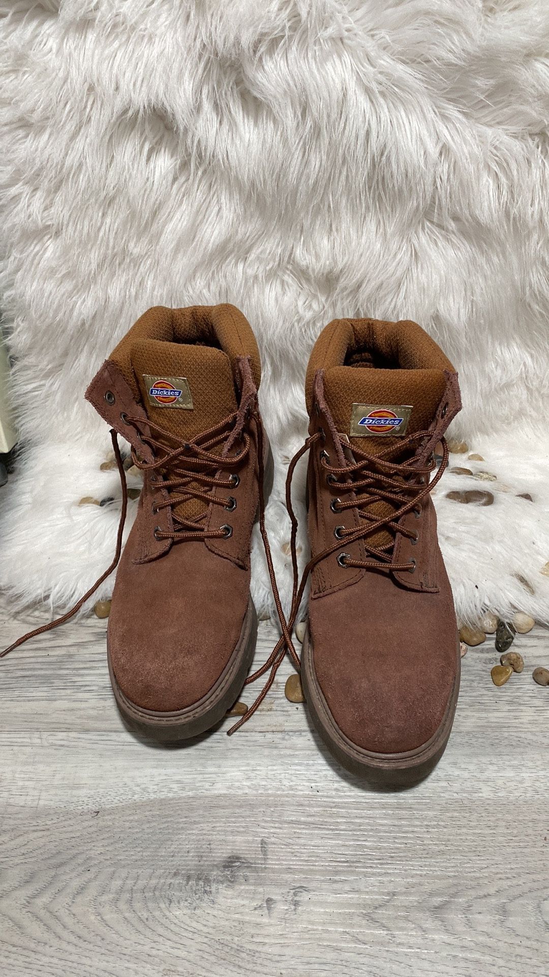 dickies suede work boots size 9 M