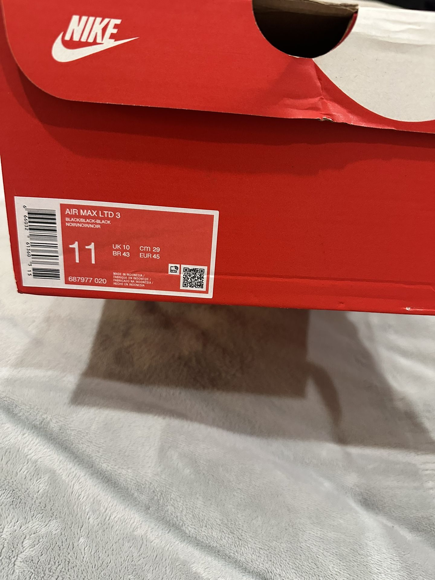 Nike Air Max LTD 3 Men's Size 11