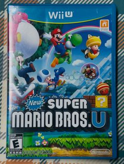 New Super Mario Bros. U (Nintendo Wii U) With Case Tested/Works E299