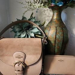 COACH PURSE AND WALLET 