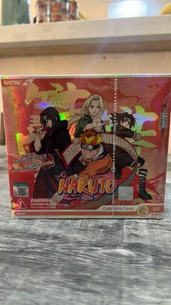Kayou Naruto Collectible Cards Booster Box Series 2