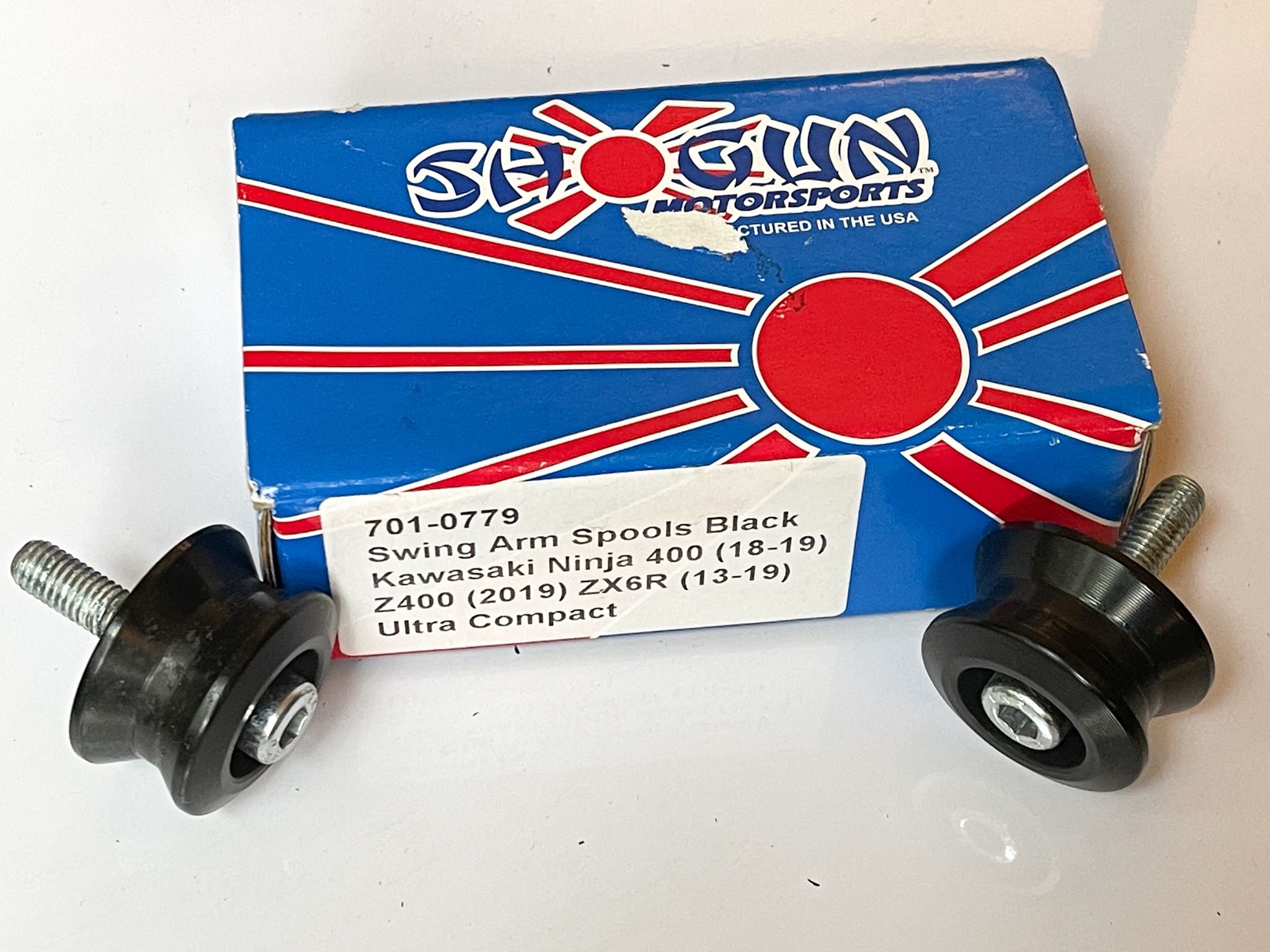 Kawasaki Ninja 400/636/ZX-6R Swingarm Spools