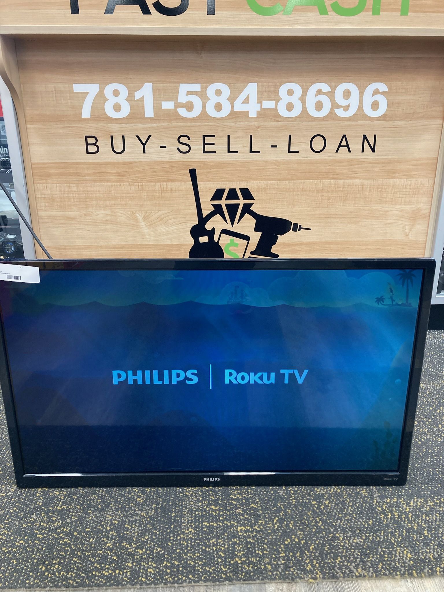 Philips 32PFL4664/F7 32" LED HD Smart TV, No Stand, No Remote