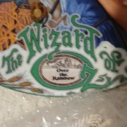 Wizard OF OZ "Over The Rainbow" Musical Plate
