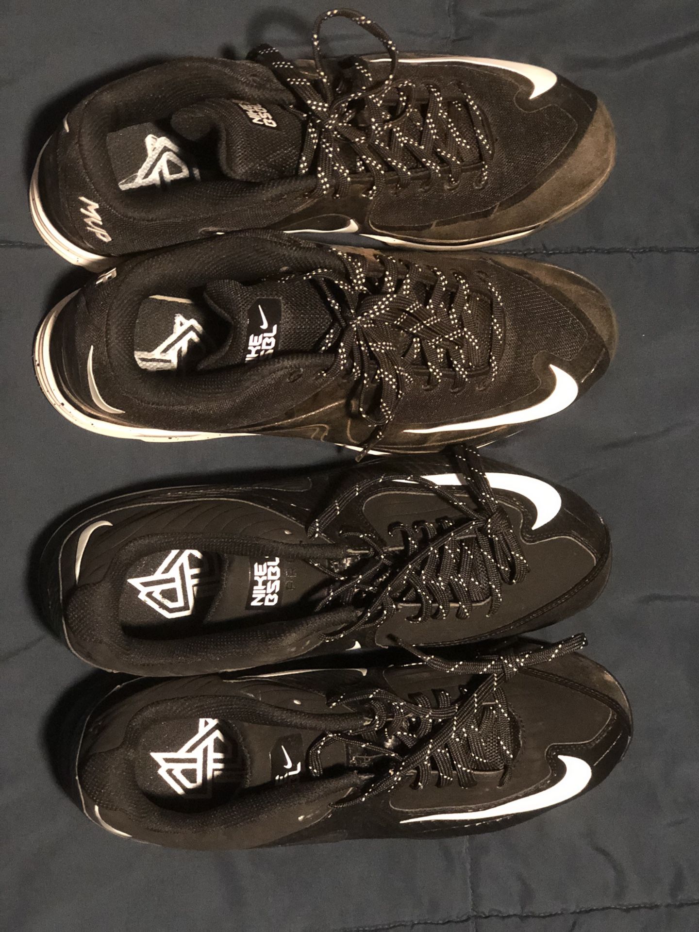 Nike Men's Lunar MVP pregame Trainers and Cleats