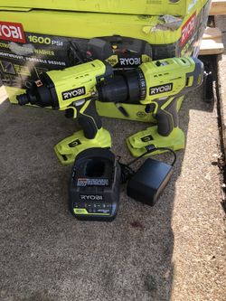 Ryobi 18v impact an drill