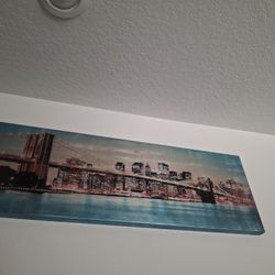 Long Cityscape Decrative Photo Frame