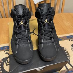 Air Jordan 6 Retro DMP Black/Metallic Gold
