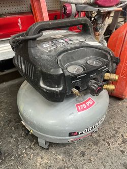 Fortress 6 Gallon 175 PSI Air Compressor Pancake Portable Tool Used