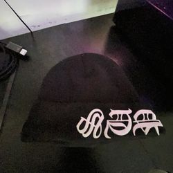 Supreme New Era Blackletter Beanie 'Black'